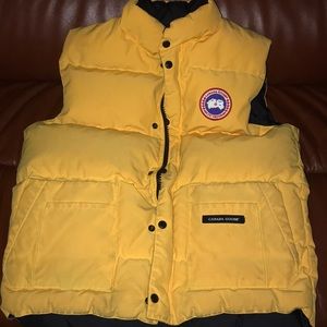 Canada Goose Vest (Limited Edition Yellow )